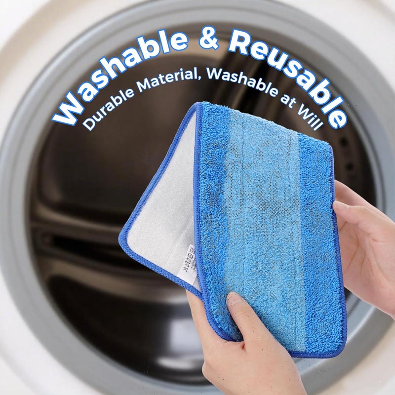 wlich Microfiber Cleaning Pads are Compatible with Bona Mop (30PCS) - Image 4